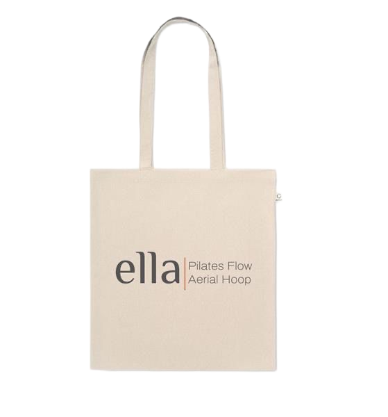 Ella Pilates Stoffbeutel mit Logo